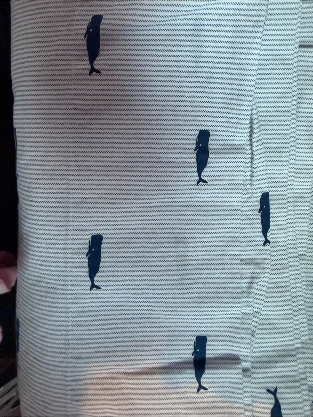 Nautica Blue Whale Stripe Cotton Sheet Set